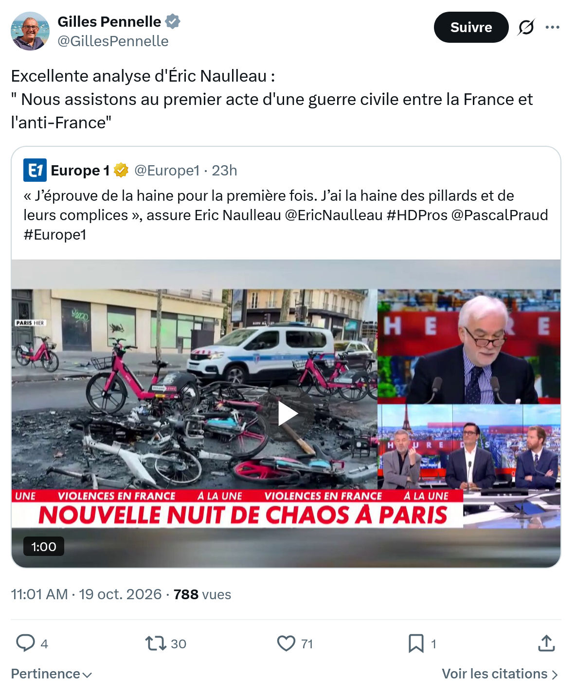 Gilles Pennelle: Excellente analyse...