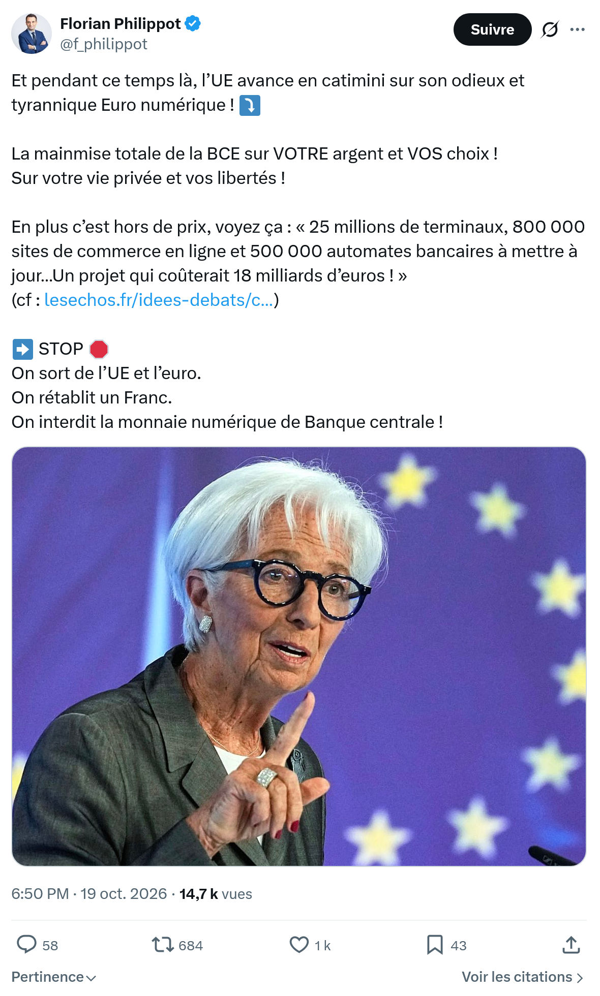 Florian Philippot: Et pendant ce temps là...