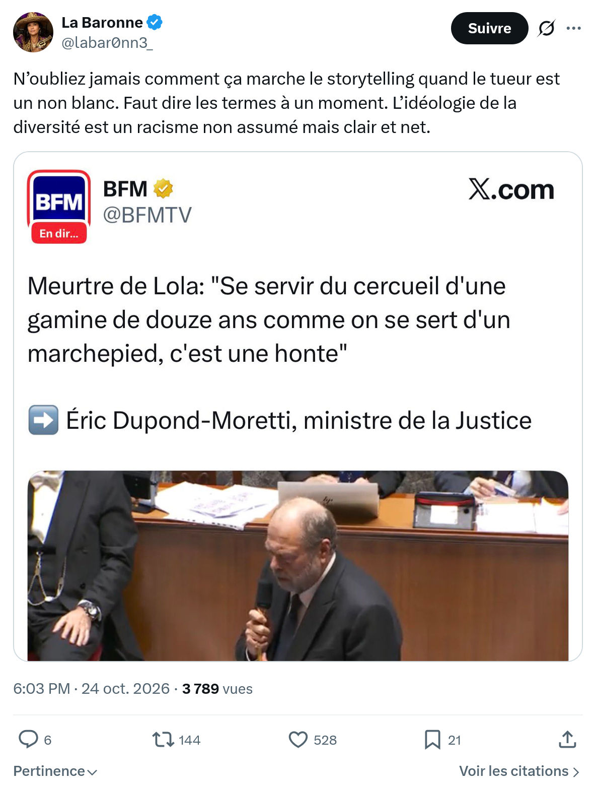 La Baronne: N’oubliez jamais comment...