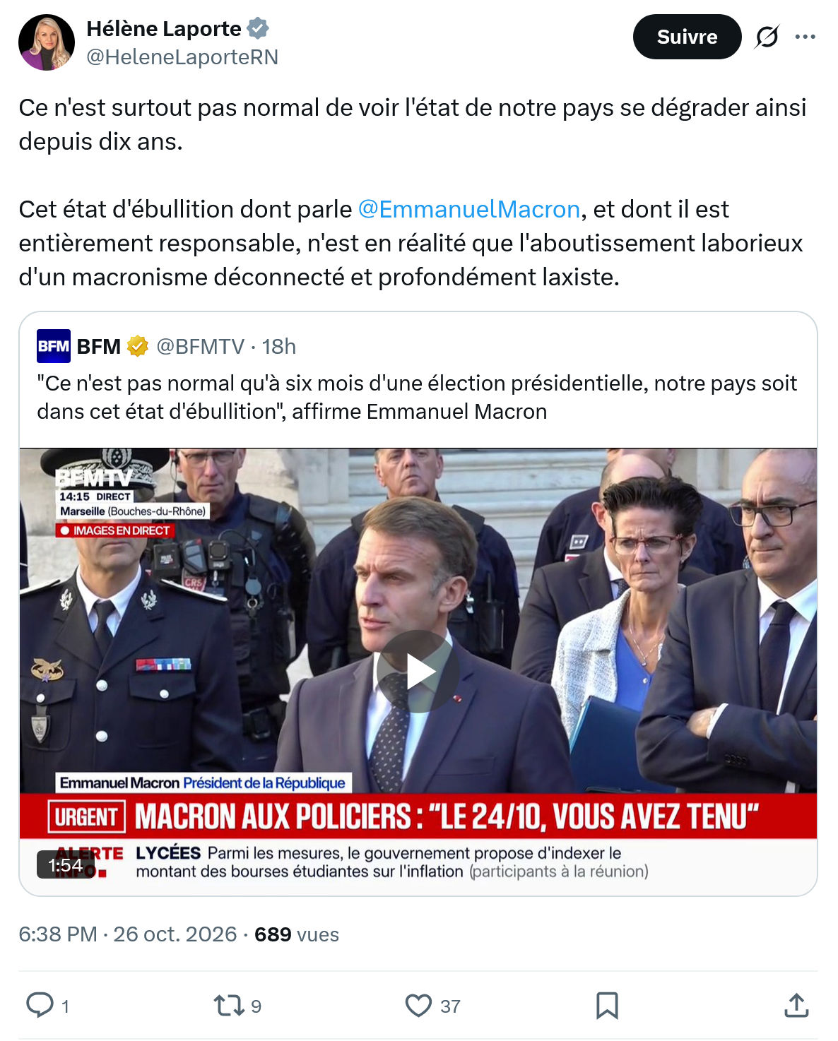 Hélène Laporte: Ce n'est surtout...
