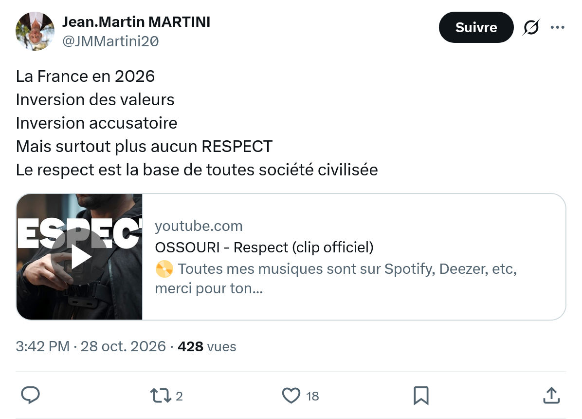 Jean-Martin Martini: La France en 2026...