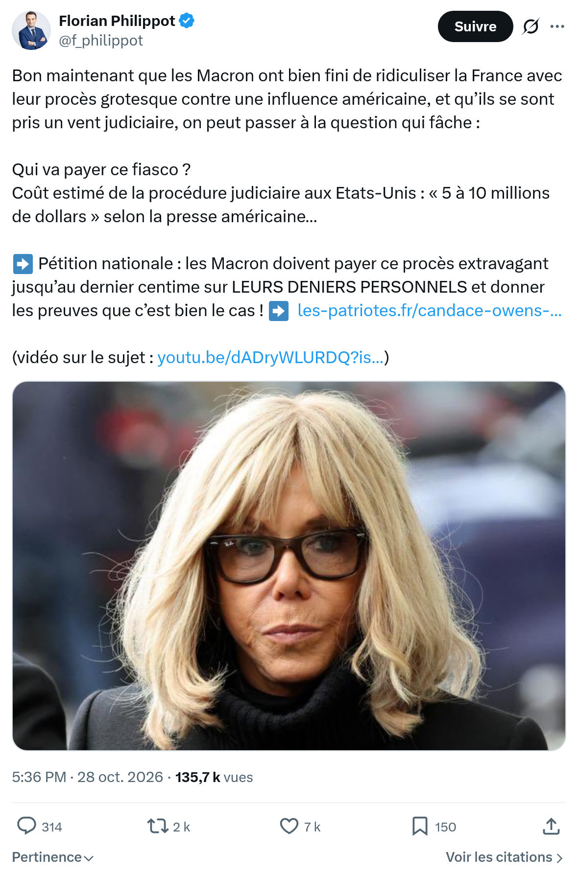 Florian Philippot: Bon maintenant que les Macron...