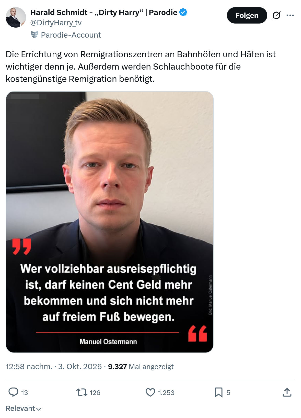 Harald Schmidt: Die Errichtung von Remigrationszentren...