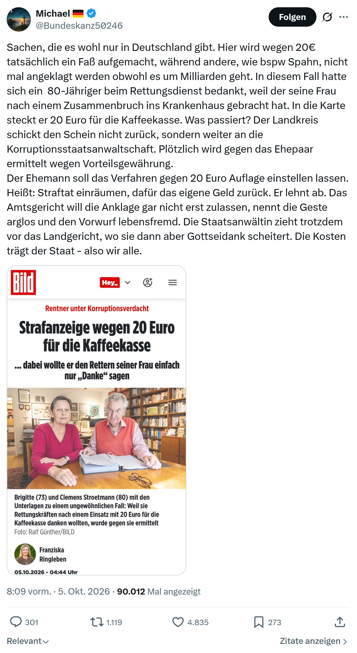Michael: Sachen, die es wohl nur...