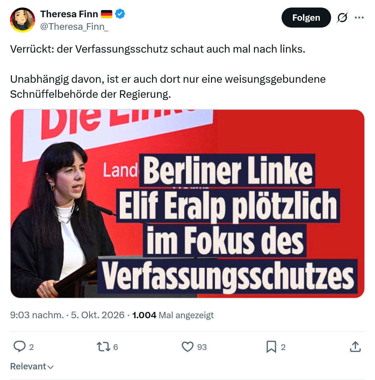 Theresa Finn: Verrückt...