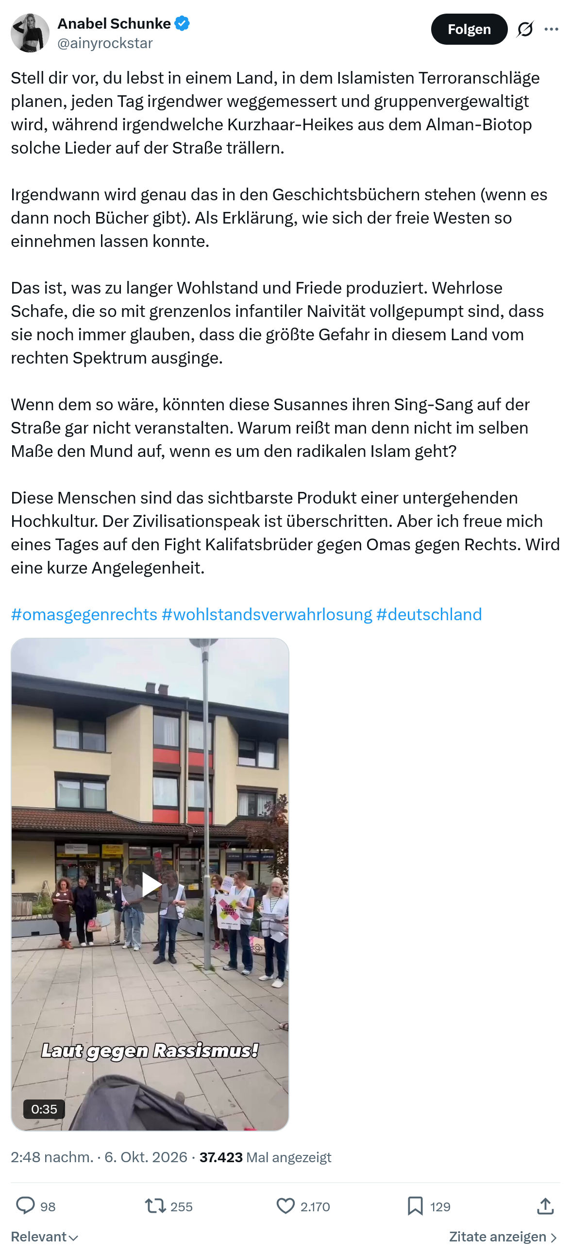 Anabel Schunke: Stell dir vor, du lebst in einem...