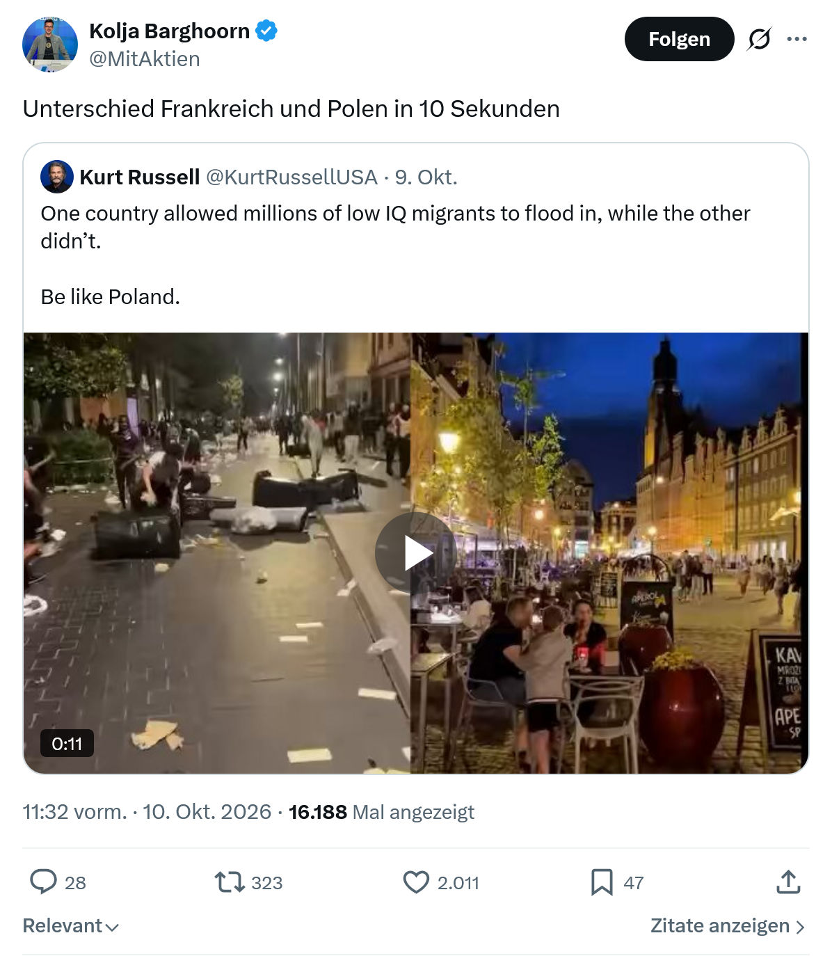 Kolja Barghoorn: Unterschied Frankreich...