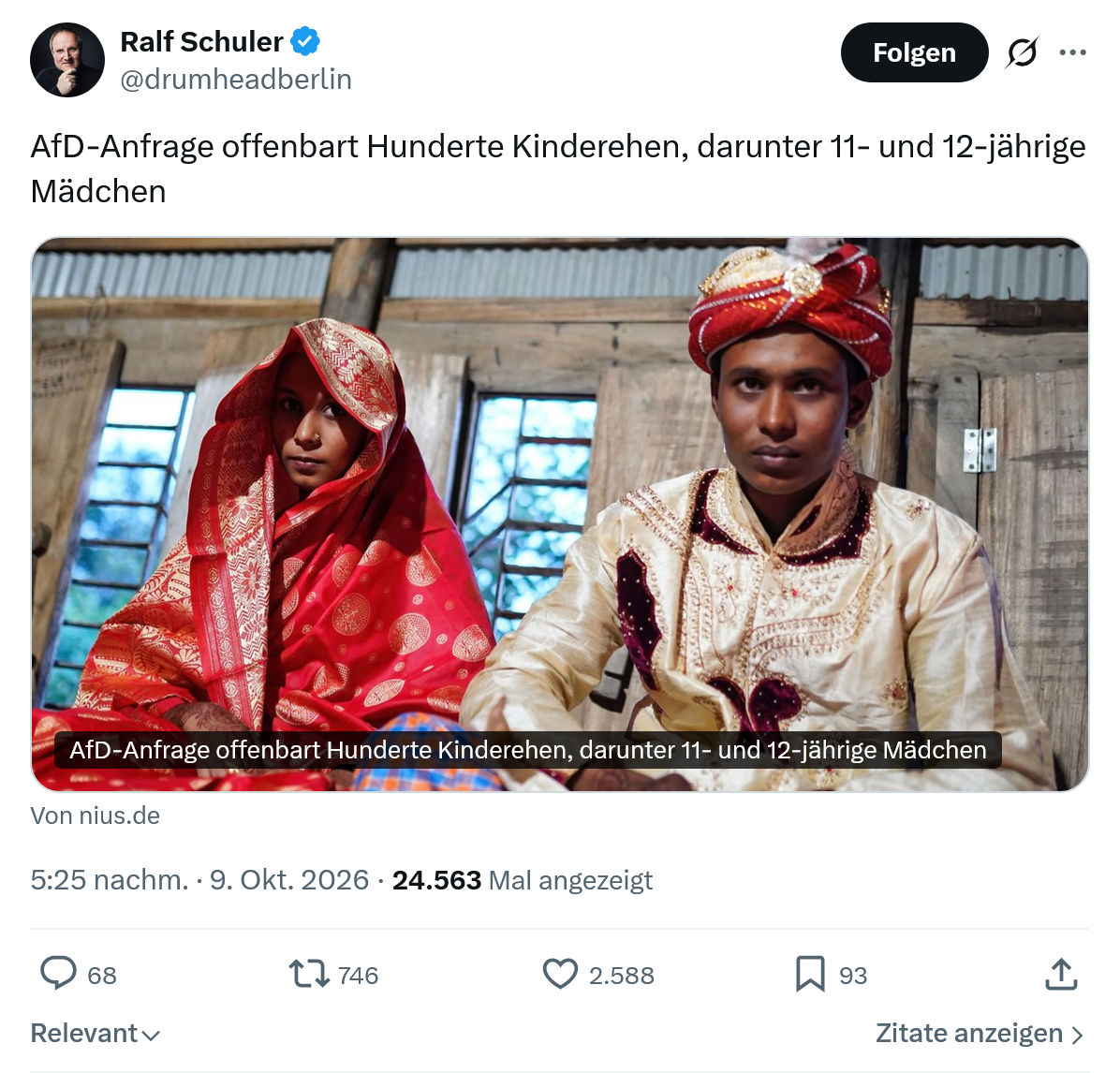 Ralf Schuler: AfD-Anfrage offenbart...