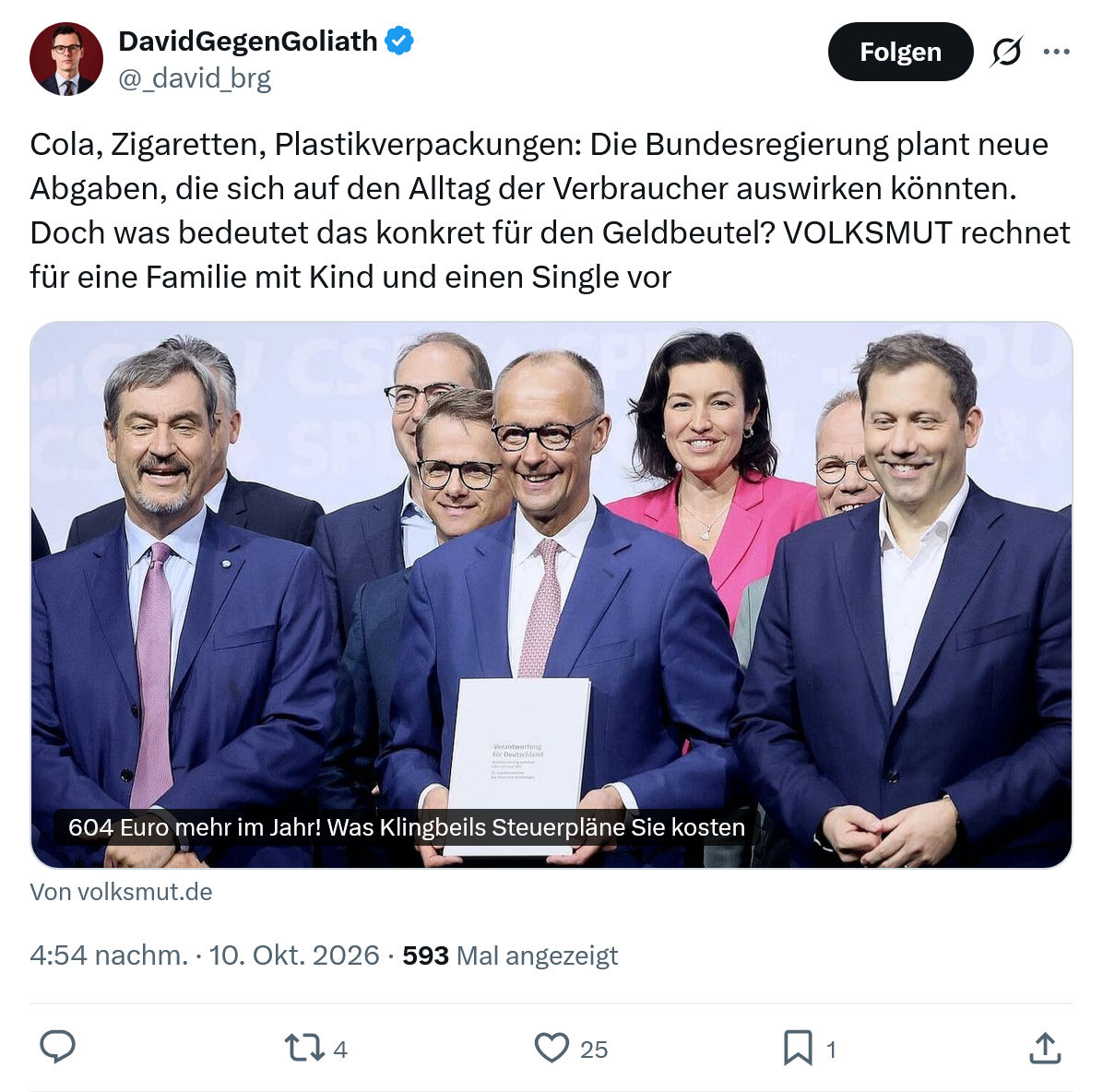 David Gegen Goliath: Cola, Zigaretten, Plastikverpackungen...