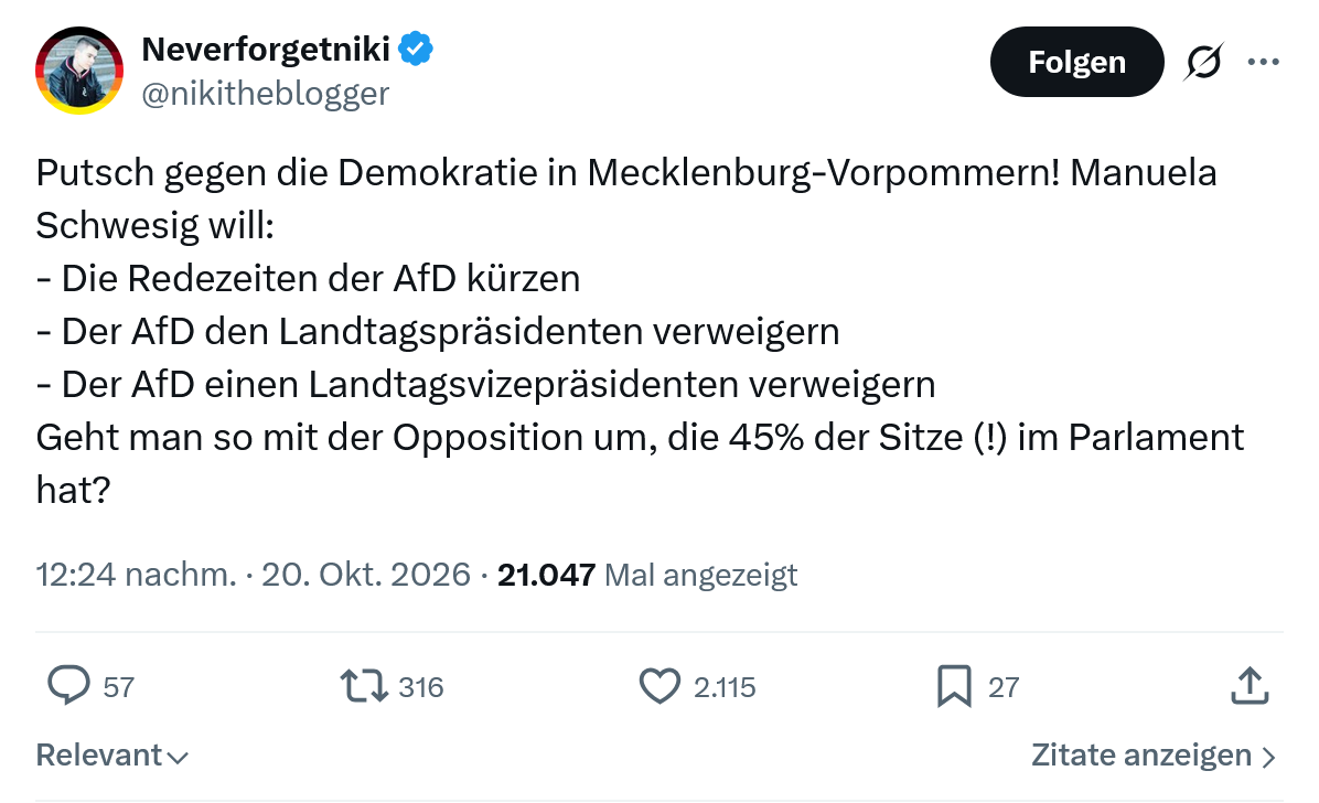 Neverforgetniki: Putsch gegen die Demokratie...