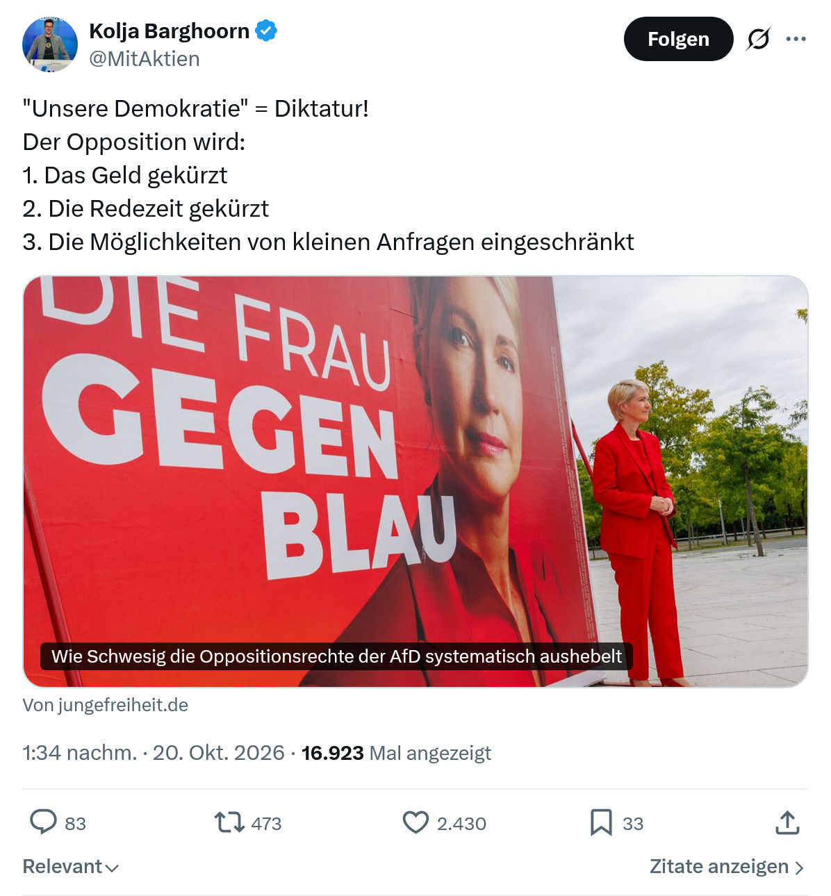 Kolja Barghoorn: "Unsere Demokratie"...