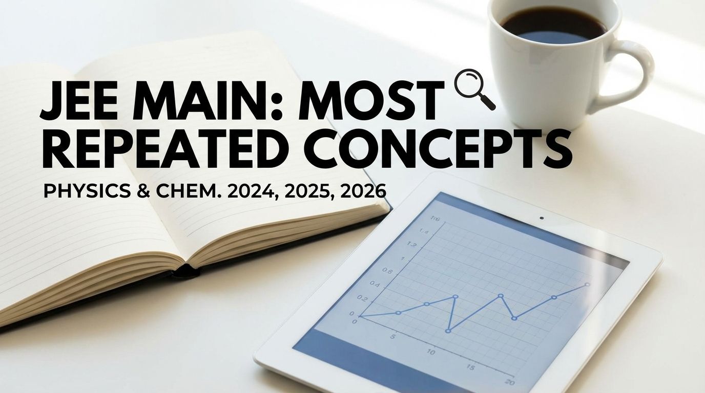 JEE Main Physics 2026: High Weightage Chapters & Topics