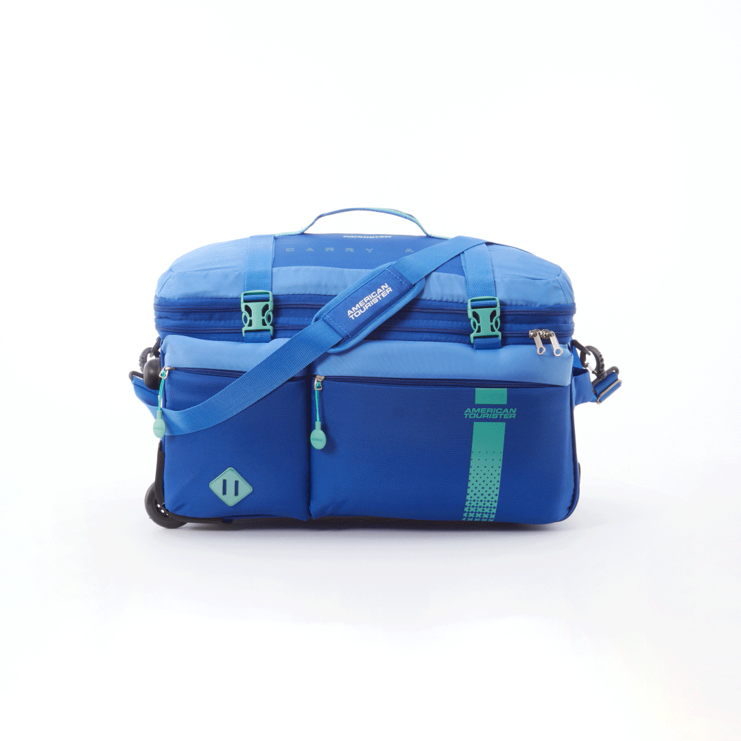 Buy Blue Mintox Duffle Cabin (55 cm) Bags Online at American 