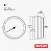 Picture of 4" Ford GT Tachometer | 8K