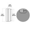Picture of 2-5/8" Boost Gauge | 0-45 PSI | Classic Design
