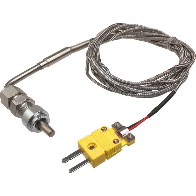 Picture of Type K EGT/Ultra Low Temperature Probe | 9' Braided Steel Lead
