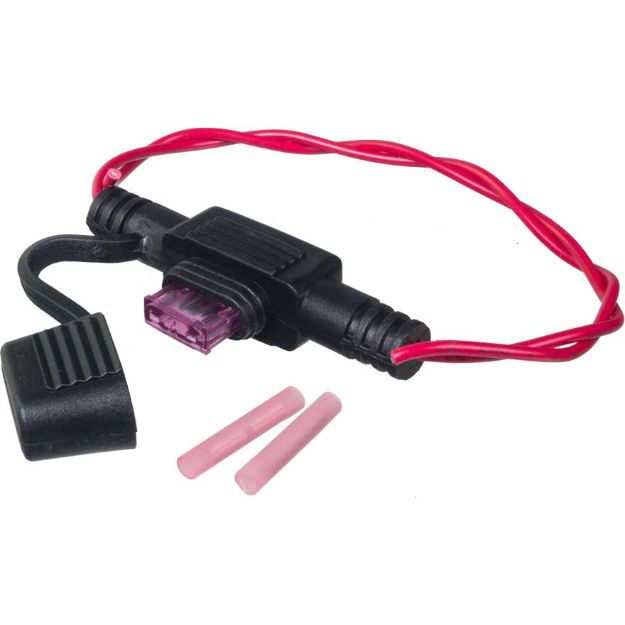 Picture of In-Line Fuse | Includes 3A Fuse and Butt Splice Connectors