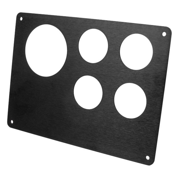 Picture of Humvee Dash Panel | 5-Gauge Layout