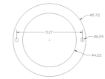 Picture of 4-1/2" Mounting Adapter for VW Bus