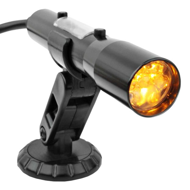 Picture of SST Shift Light | Yellow LED + Black Housing | Smart-Shift Technology