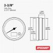Picture of 3-3/8" GM CAN-Bus Speedometer | 100 MPH