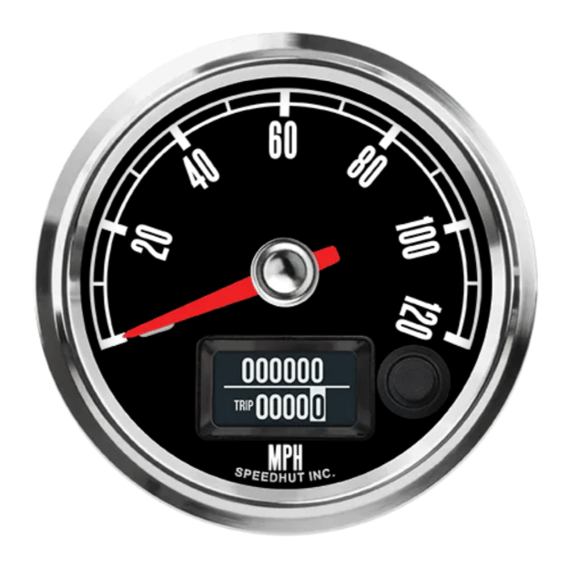 Picture of 2-5/8" GPS Speedometer | 120 MPH | Chevy Tri-Five Design