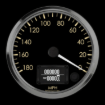 Picture of 4" Speedometer | 180 MPH Programmable Counter-Clockwise | Cobra Design