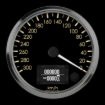 Picture of 4" Speedometer | 300 km/h Programmable Counter-Clockwise | Cobra Design