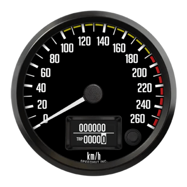Picture of 4" Programmable Speedometer | 260 km/h Metric | Datsun Z