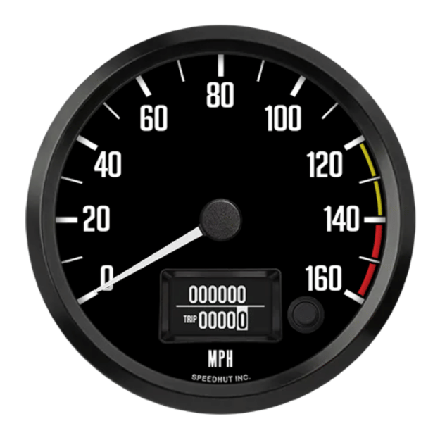 Picture of 4-1/2" Programmable Speedometer | 160 MPH | Datsun Z Design