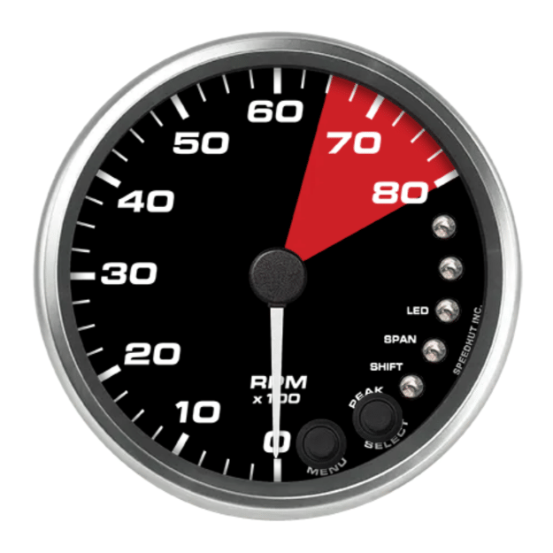 Picture of 4" Ford GT Shift Light Tachometer | 8K