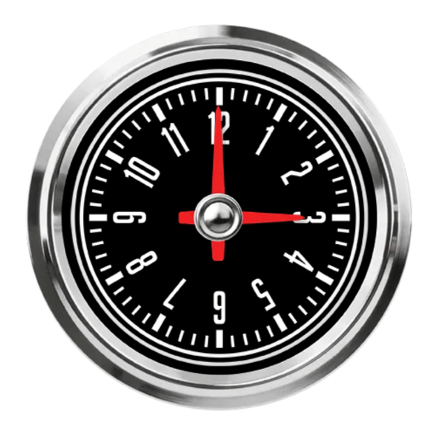 Picture of 2-5/8" Clock | Jeep CJ Design