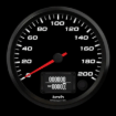 Picture of 4" EV CAN-Bus Speedometer | 200 km/h | Orion / Thunderstruck / Zero EV