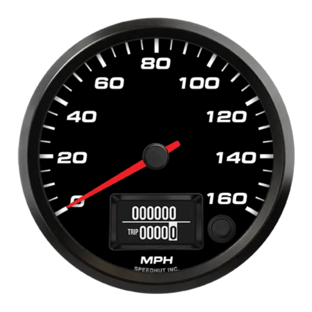 Picture of 4" EV CAN-Bus Speedometer | 160 MPH | AEM