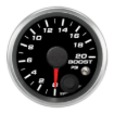 Picture of 2-1/16" Boost Gauge | 0-20 PSI | Warning Light