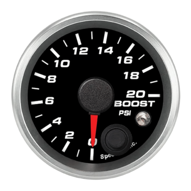 Picture of 2-1/16" Boost Gauge | 0-20 PSI | Warning Light