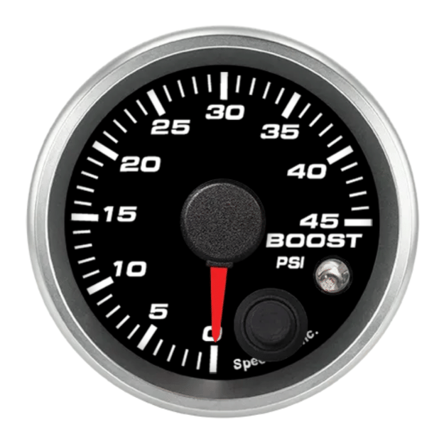 Picture of 2-1/16" Boost Gauge | 0-45 PSI | Warning Light