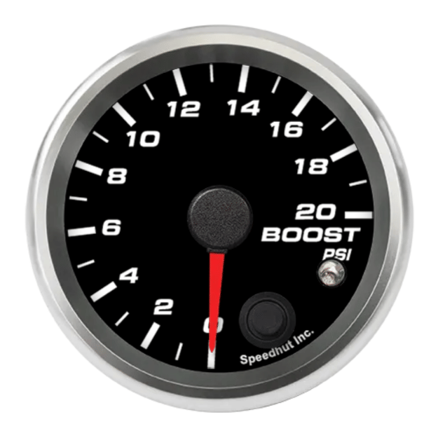 Picture of 2-5/8" Boost Gauge | 0-20 PSI | Warning Light