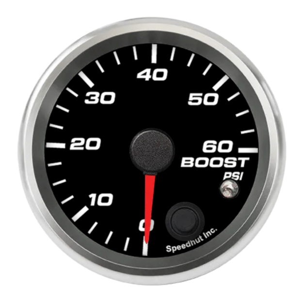 Picture of 2-5/8" Boost Gauge | 0-60 PSI | Warning Light