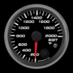 Picture of 2-5/8" EGT Temperature Gauge | 200-2000°F | Warning Light