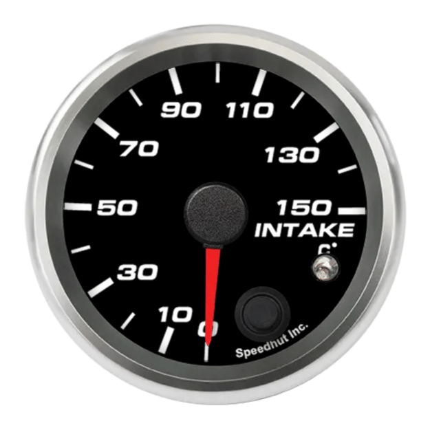 Picture of 2-5/8" Intake Temperature Gauge | 0-150°C | Warning Light