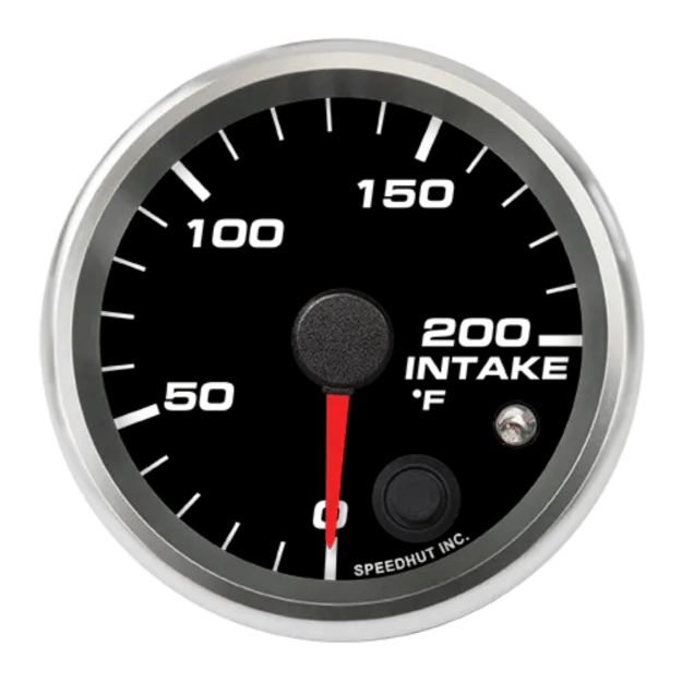 Picture of 2-5/8" Intake Temperature Gauge | 0-200°F | Warning Light