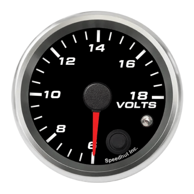 Picture of 2-5/8" Volt Gauge | 6-18V | Warning Light