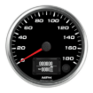 Picture of 4" Programmable Speedometer | 180 MPH