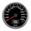 Picture of 3-3/8" Programmable Speedometer | 260 km/h (Metric)