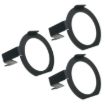 Picture of Datsun 240Z Gauge Brackets | 2-5/8" 3-Pack