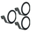 Picture of Datsun 260Z/280Z Gauge Brackets | 2-5/8" 3-Pack