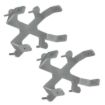 Picture of Datsun 240Z Gauge Adapters | 4" 2-Pack