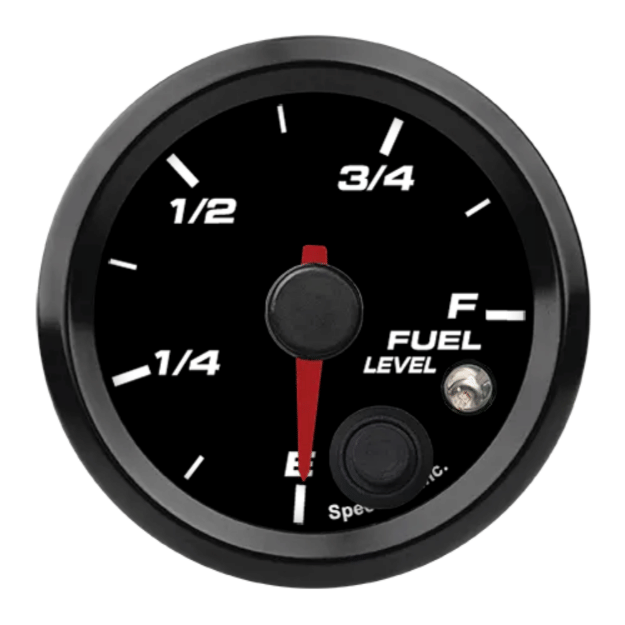 Picture of 2-1/16" Fuel Level Gauge | Programmable with Warning | Holley EFI
