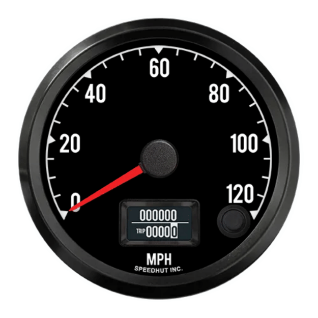Picture of 3-3/8" Haltech CAN-Bus Speedometer | 120 MPH